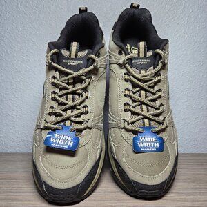 NEW!!! Skechers GOwalk Arch Fit Motley Sneaker, Green– Size: 12 Wide/M